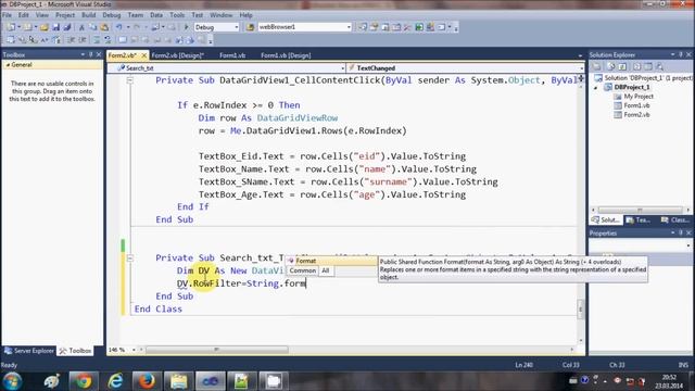 MySQL VB.NET Tutorial 14 : Search data in database and Filter in datagridview смотреть онлайн