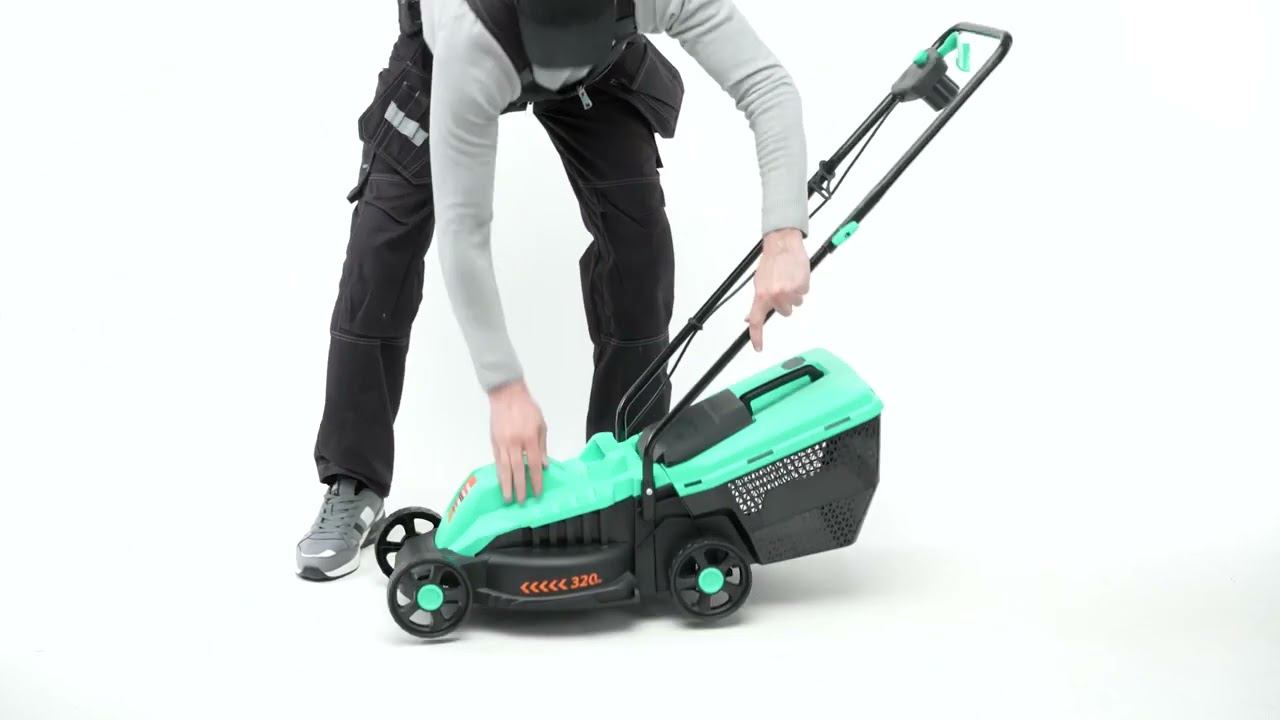 Бюджетная электрическая газонокосилка Sturm! EL1432 (1,4 кВт, 32см) смотреть онлайн