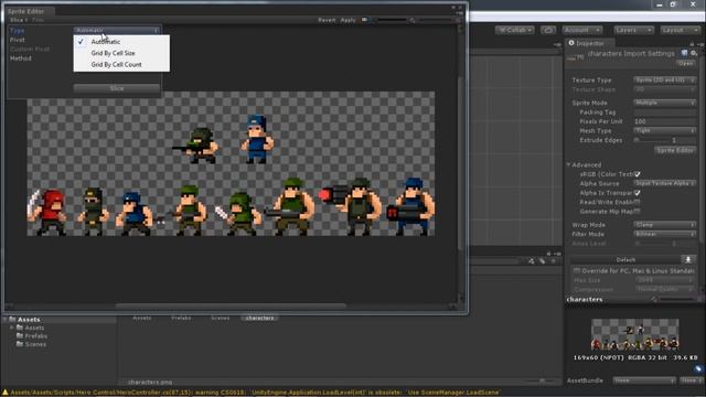 Photoshop to Unity - Как экспортировать пиксельарт в Юнити без размытия и крупно by Artalasky смотреть онлайн