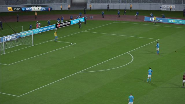 Чемпионат Италии по футболу:  Наполи – Милан (2тур)