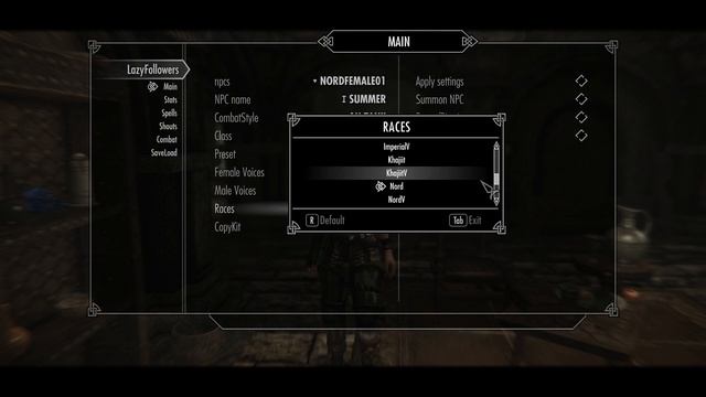 Skyrim Se: Make your own followers ingame смотреть онлайн