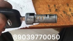 Заклинил замок зажигания KIA Ceed JD 2014 г.в. Вытащил ключ в положении 1 ( АСС ).ремонт 8903977005