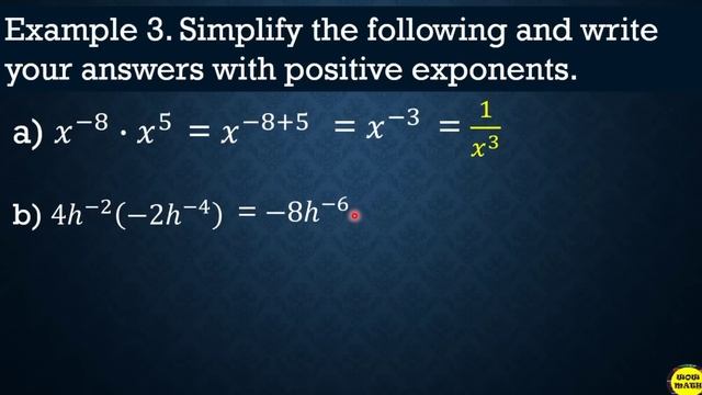 ZERO AND NEGATIVE INTEGRAL EXPONENTS || GRADE 9 MATHEMATICS Q2 смотреть онлайн