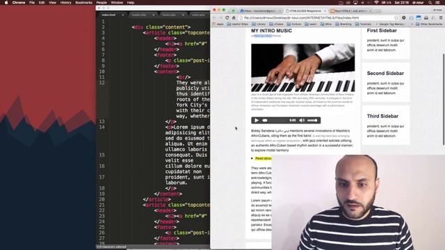 #04 انشاء ملفات php و تركيب ستايل وورد برس смотреть онлайн