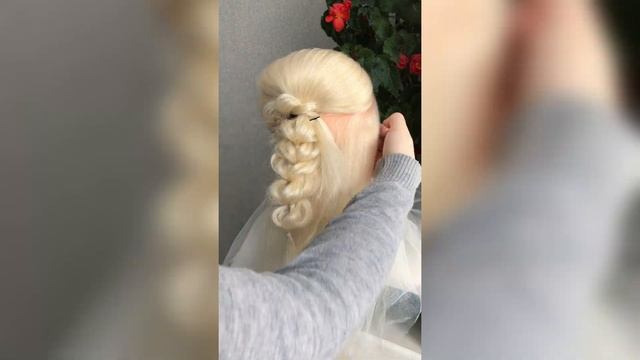 Как сделать легкую прическу смотреть онлайн