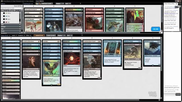 Channel Marshall - Eternal Masters Draft #4 (Match 3) смотреть онлайн
