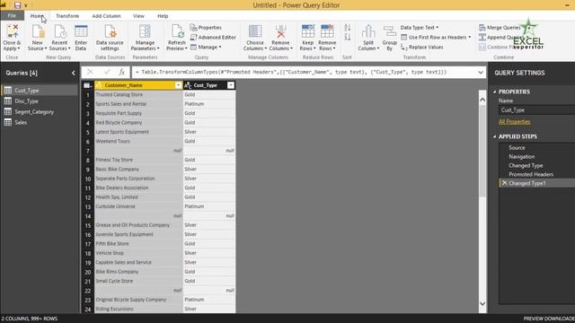 Importing Data in Power BI from Excel | Power BI Tutorial смотреть онлайн