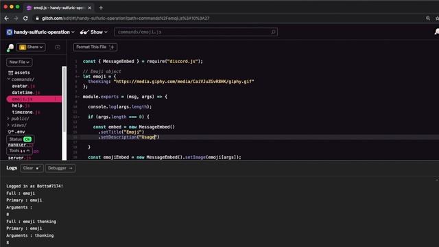 Help command in message embed смотреть онлайн
