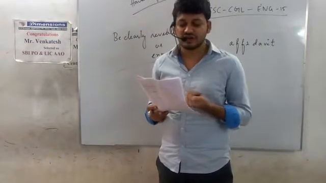 SSC CGL Tier 1 WIN tests paper 17 English explanation by Ansari Sir смотреть онлайн