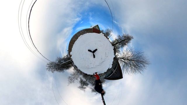 Зима - insta 360 one x2 смотреть онлайн