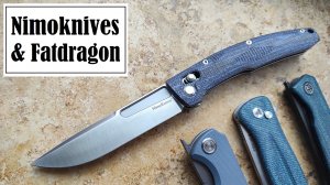 ✅ NEW NimoKnives & FatDragon Клинок больше 10см, это то что нужно!