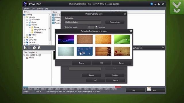CyberLink Power2Go Essential - Manage media and burn discs - Download Video Previews смотреть онлайн
