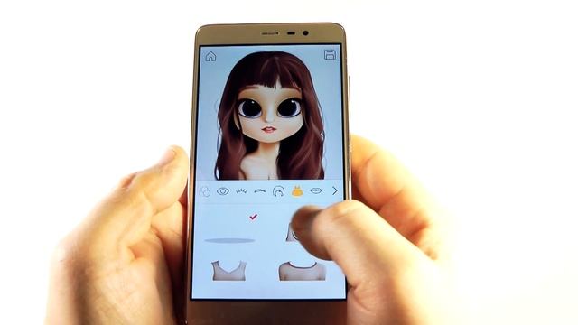Приложение Dollify - создаем 3D персонажа смотреть онлайн