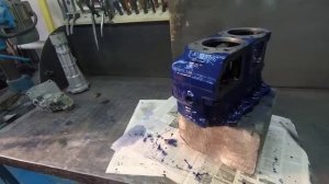 Вертикальное сращивание двух КПП от Москвича-412 для минитрактора