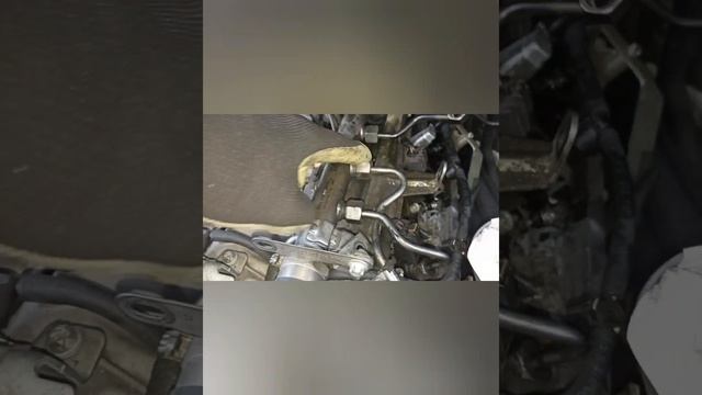 ОМ642/ замена уплотнительной шайбы форсунки/замена медной шайбы под форсункой/ремонт Мерседес 906 смотреть онлайн