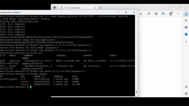 05. private docker registry 설치 및 실행/Image Push[동양미래대] смотреть онлайн