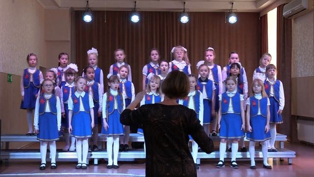 хор девочек "Соловушки", Ц.Кюи, А.Плещеев "Лето", Р.Бойко, В.Викторов "Пляска". Хоровая школа №52. смотреть онлайн