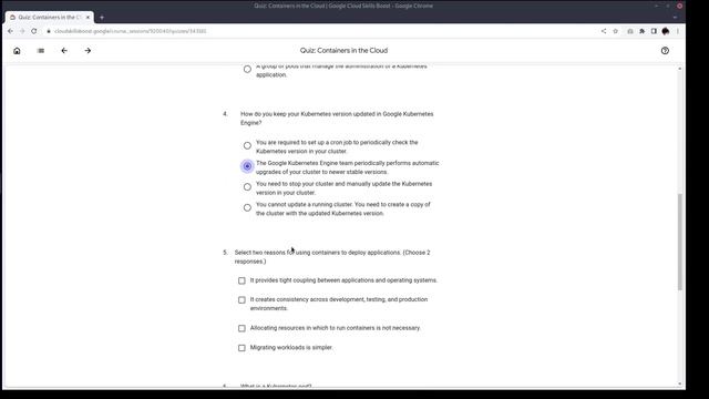 Quiz: Containers in the Cloud смотреть онлайн