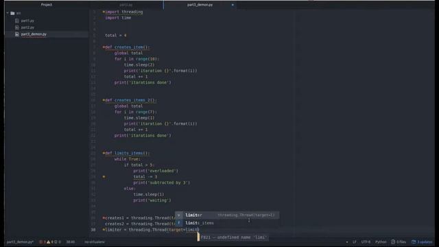 Курс программирования: Python 3.x Threading №2 Daemon threads смотреть онлайн