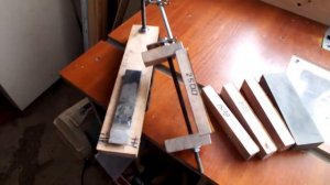 Заточка ножа наждачной бумагой