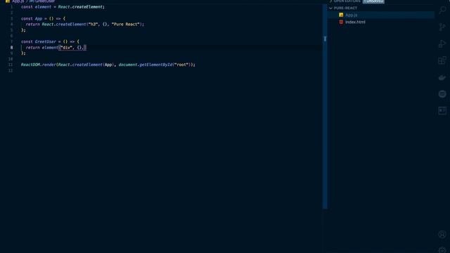 ⚛️ Developing with Pure React | No JSX смотреть онлайн