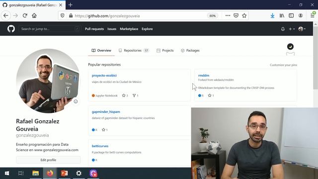 Qué es GITHUB y GIT ? para DATA SCIENCE ? смотреть онлайн