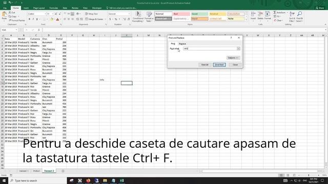 Cum putem cauta o anumita valoare in Excel cu ajutorul functiei Find смотреть онлайн