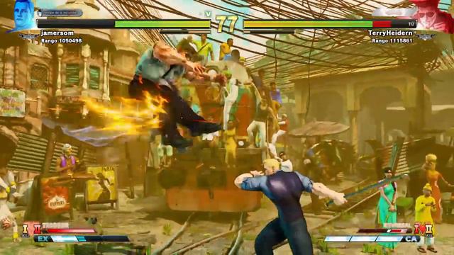 STREET FIGHTER V online match Guile vs Cody смотреть онлайн