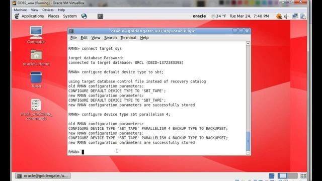 Oracle DB Backup Cloud Service Demo смотреть онлайн