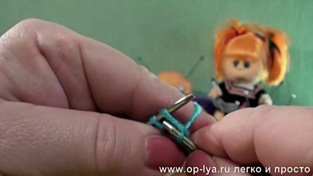 Как вязать лицевые и изнаночные петли, лицевую и изнаночную гладь. Урок 5 смотреть онлайн