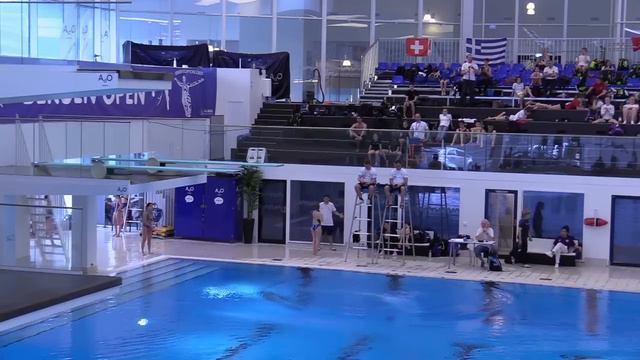 Direktesending fra Bergen Open - B Girls 3m смотреть онлайн