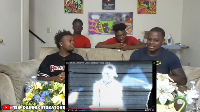 B.LOU ft. NLE CHOPPA- JOHN GOTTI (OFFICIAL VIDEO)*Reaction* смотреть онлайн