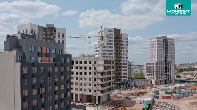 Дневники строительства Семьи городских кварталов "Крымская Роза" Май 2023 смотреть онлайн