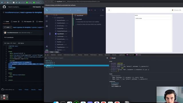 React Dev Tools with Cypress 10 component testing смотреть онлайн