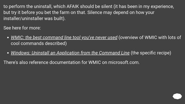 Uninstalling programs silently via CMD смотреть онлайн