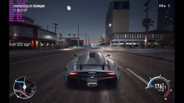Тест в Need for Speed Payback AMD FX-6100 3.3 GHz , PALIT GTX 1050TI RAM: 8 GB Kingston смотреть онлайн