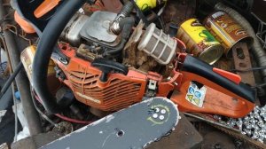 Бензопила эхо cs-353es замена пружины на ручке !!!