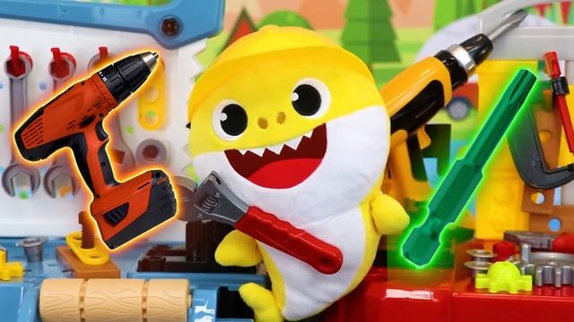 Learn Names of Hand Tools and Power Tools for Kids | Speedie DiDi Toddler Learning Video: смотреть онлайн