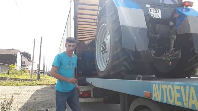 Трактор САНЁК уехал на москву.??? смотреть онлайн