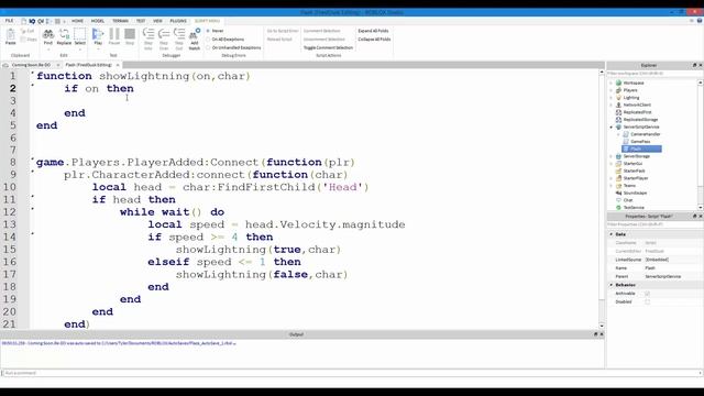 ROBLOX Scripting: "The Flash" from DC | How to run like the flash смотреть онлайн