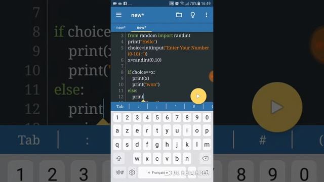 سكريبت 1 : مكتبة (random) | Learn Python 3 смотреть онлайн