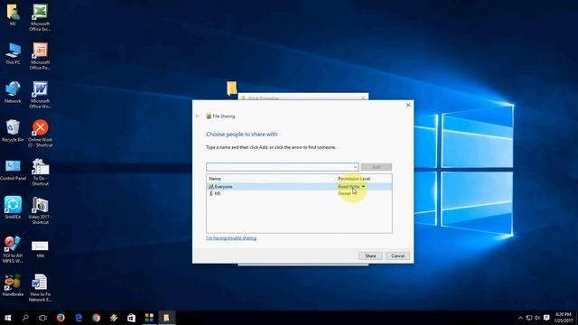How to Fix Network Error Windows Cannot Access In Windows 10/8.1/7 смотреть онлайн