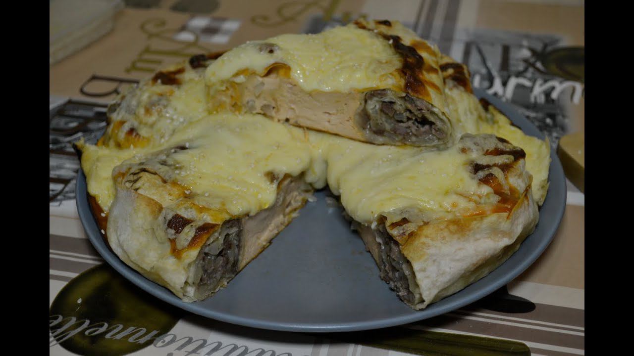 Пирог "Лаваш в заливке" смотреть онлайн