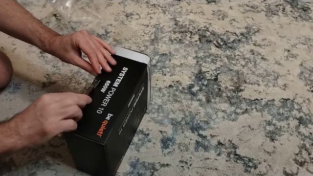 Распаковка — Блок питания для компьютера Be quiet! System Power 10 Bronze 650W смотреть онлайн