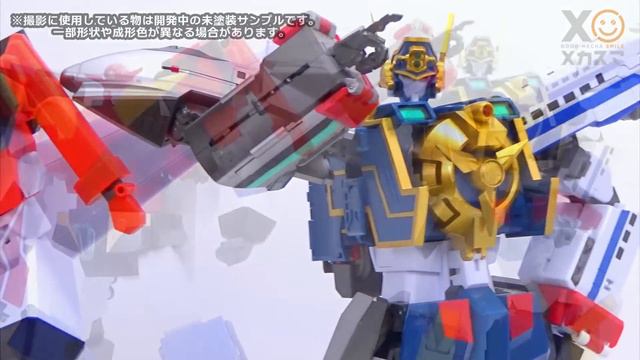 「THE合体 マイトカイザー」開発中サンプルによる変形合体解説‼ смотреть онлайн