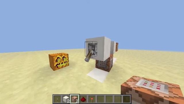 Minecraft Redstone: Jack-O-Lantern Lamp + Tutorial смотреть онлайн