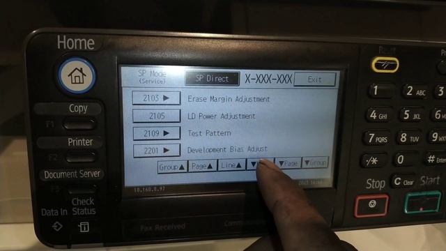 How to fix Black shade on background of full page in Ricoh MP 2001sp, 2501sp, 301sp. Drum unit clea смотреть онлайн