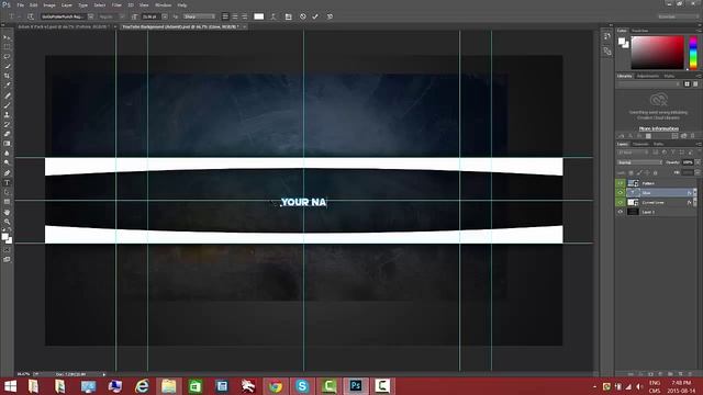 FREE YOUTUBE BANNER TEMPLATE FOR PHOTOSHOP смотреть онлайн
