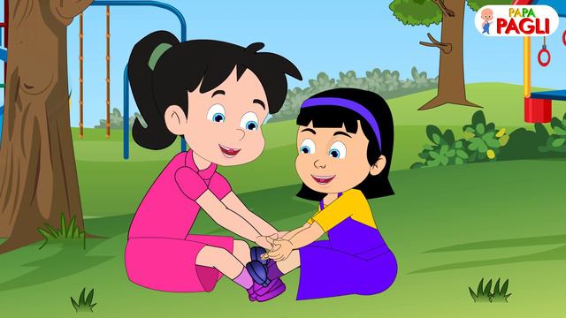 Chaki Chokha Khande Che | Gujarati Rhymes For Kids | Gujarati Balgeet