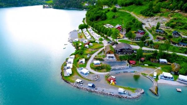 Flying Over Norway 4K - Scenic Relaxation Film Nature With Calming Music